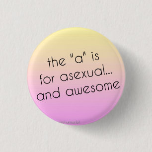 Asexual Pride pin