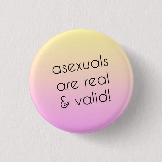 Asexual Pride pin (Front)