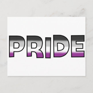 Asexual Pride Postcard