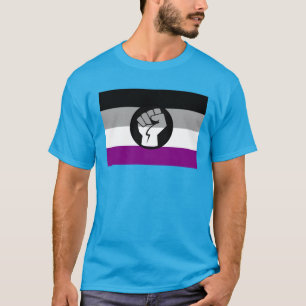 Asexual Pride Resistance Flag T-Shirt