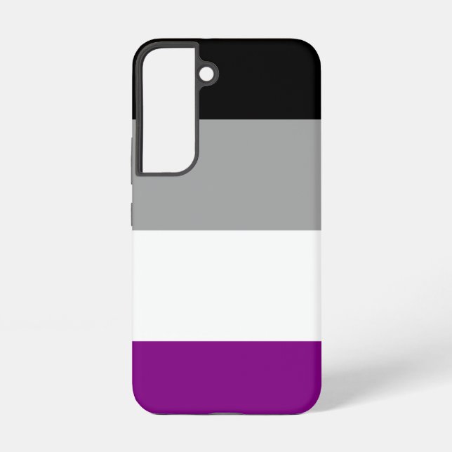 Asexual Pride Samsung Galaxy Case (Back)