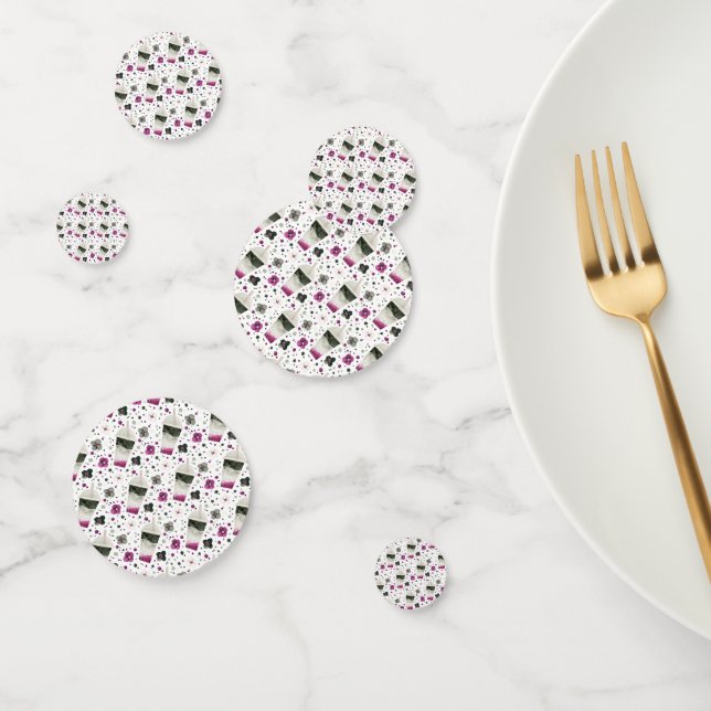 Asexual Pride Table Confetti (Group)
