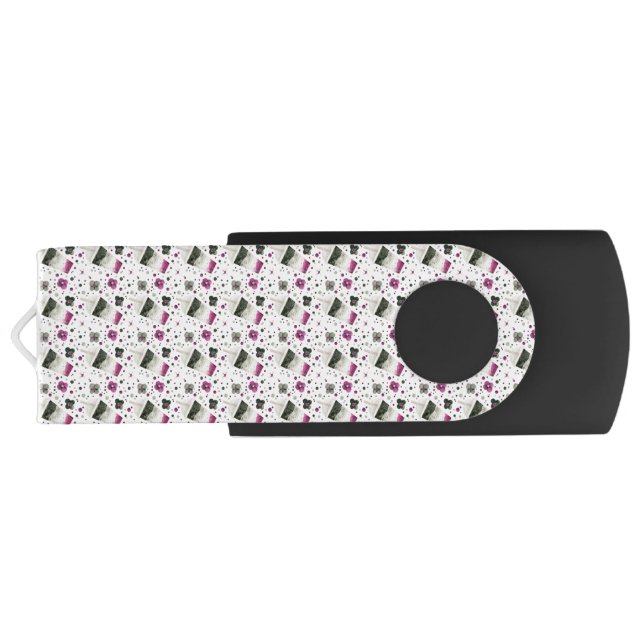 Asexual Pride Thumb Drive (Back)