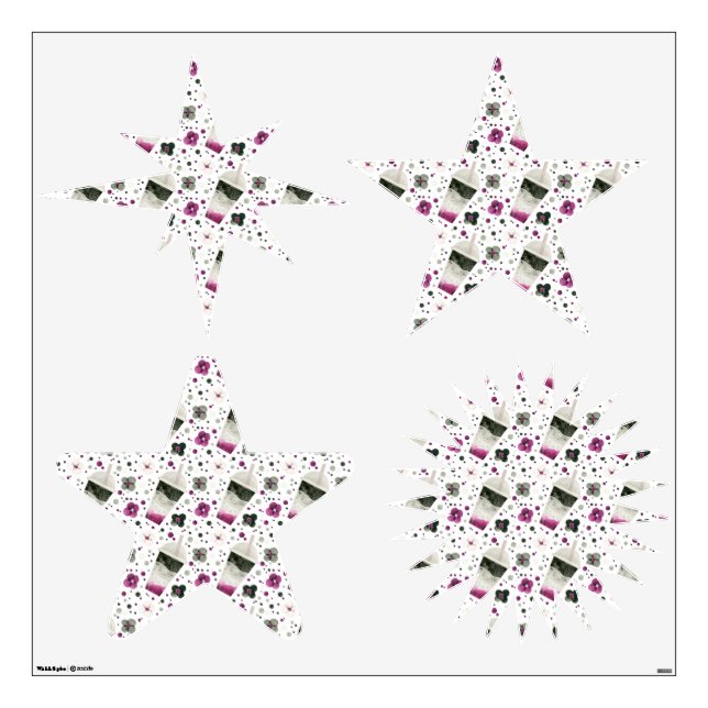 Asexual Pride Wall Decals (Front)