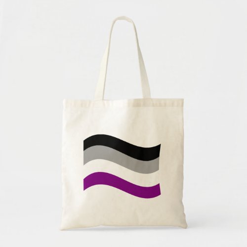 Asexual Pride Wavy Flag Tote Bag