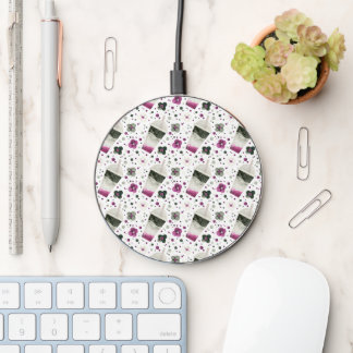 Asexual Pride Wireless Charger