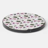 Asexual Pride Wireless Charger (Front 2)