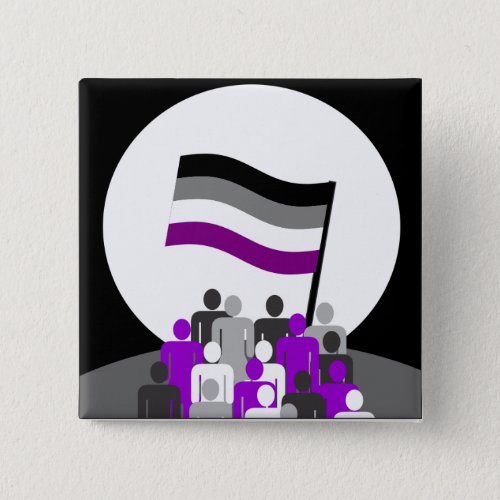 Asexual Propaganda Button