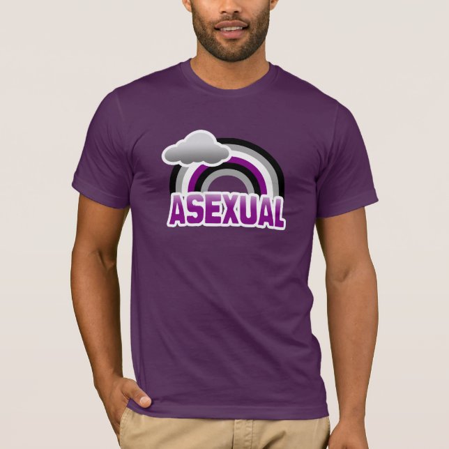 ASEXUAL RAINBOW T-Shirt (Front)