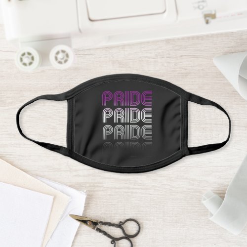 Asexual Retro Pride Face Mask