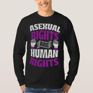 Asexual Rights Are Human Rights Protest March Ace  T-Shirt