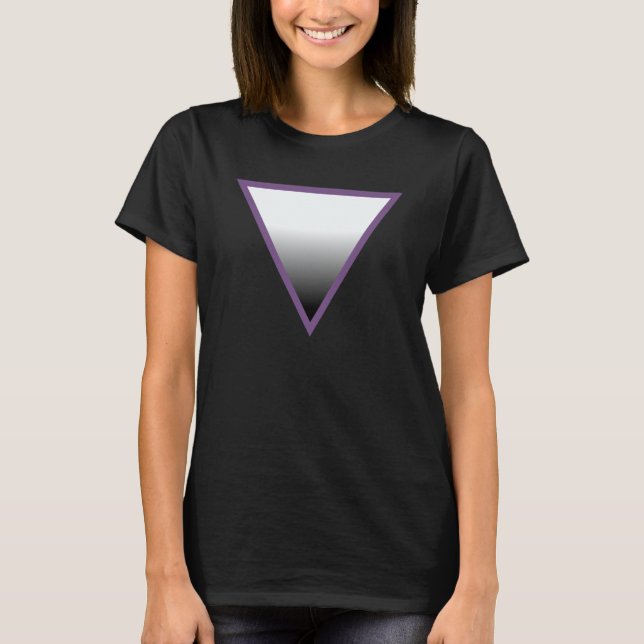 Asexual Triangle Pride T-Shirt (Front)