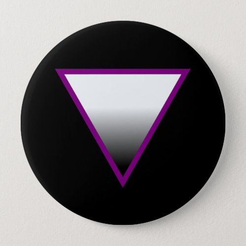 ASEXUAL TRIANGLE SYMBOL 3D PINBACK BUTTON
