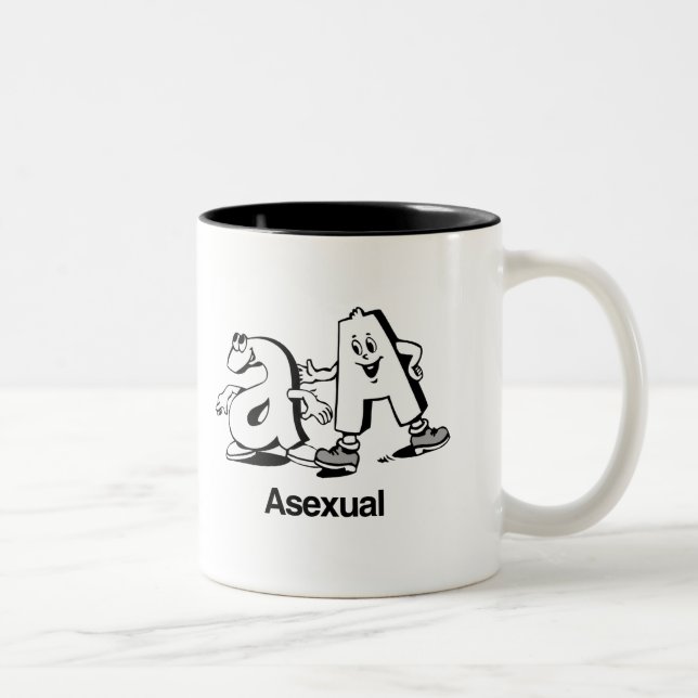 Asexual Two-Tone Coffee Mug (Right)