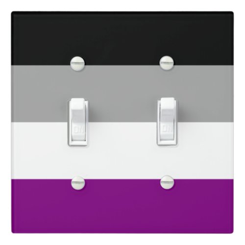 Asexuality Pride flag Light Switch Cover