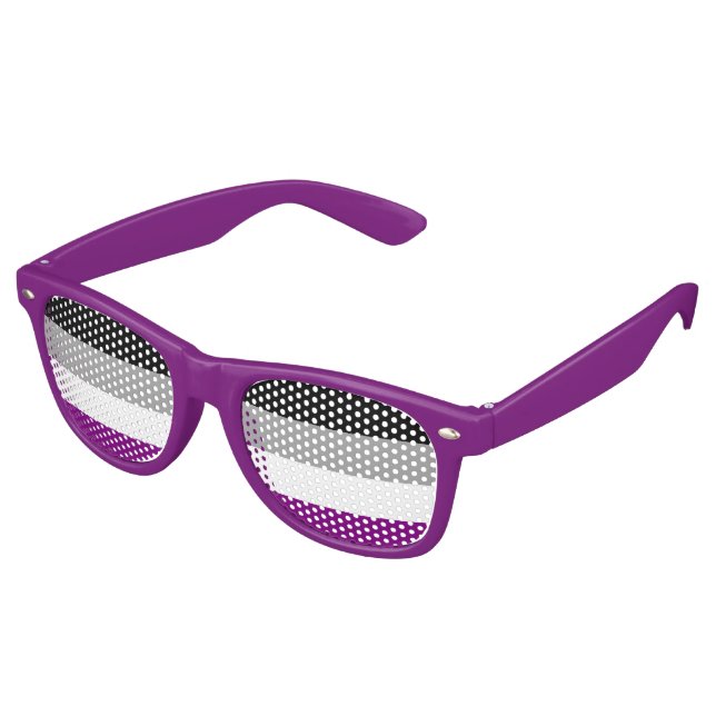 Asexuality pride flag Party Shades (Angled)