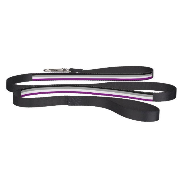 Asexuality Pride flag Pet Leash (Full)