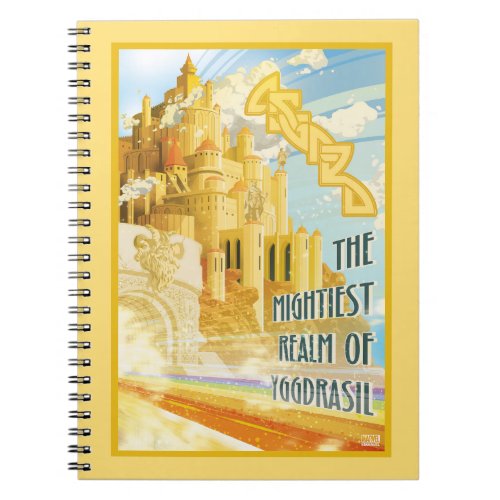 Asgard The Mightiest Realm of Yggdrasil Notebook