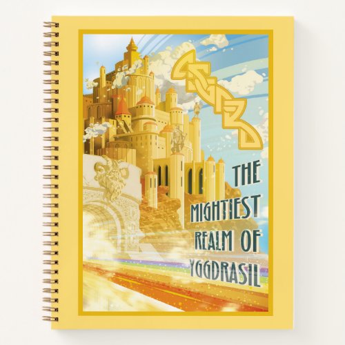 Asgard The Mightiest Realm of Yggdrasil Notebook