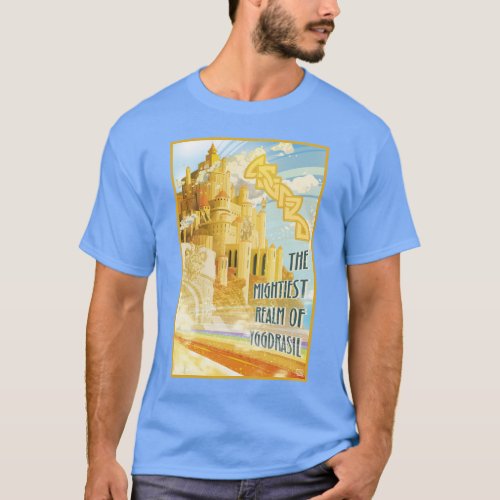 Asgard The Mightiest Realm of Yggdrasil T_Shirt