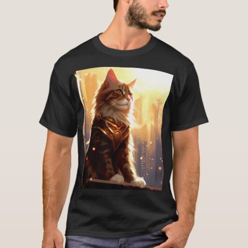 Asgardian Tabby Cat 1 T_Shirt