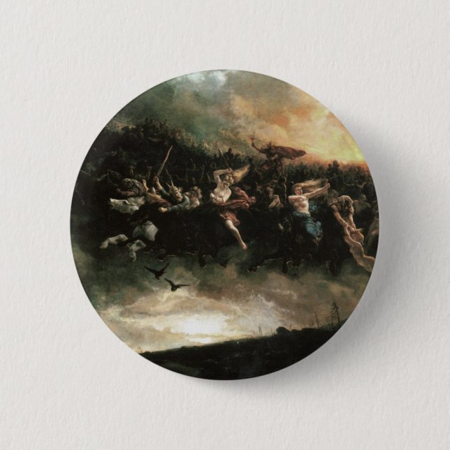 Asgardsreien Pinback Button (Front)