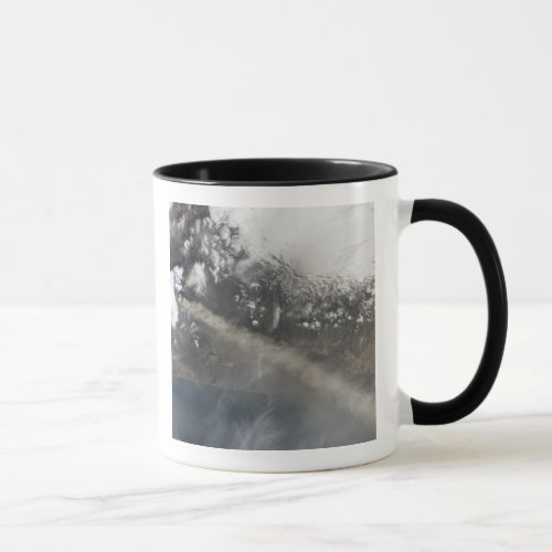 Ash and steam continue billowing mug
