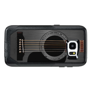 Ash Black Acoustic Guitar OtterBox Samsung Galaxy S7 Edge Case