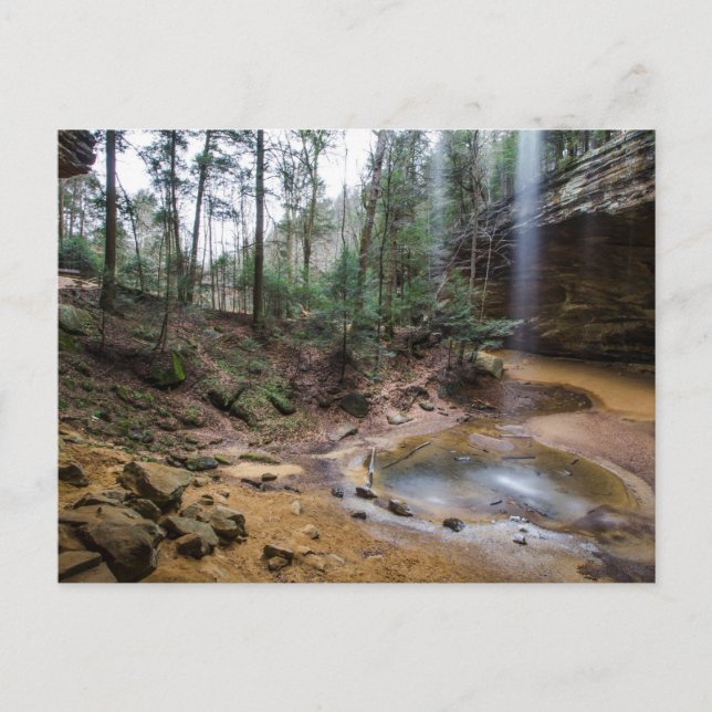 Ash Cave, Hocking Hills State Park, Ohio Postcard (Front)