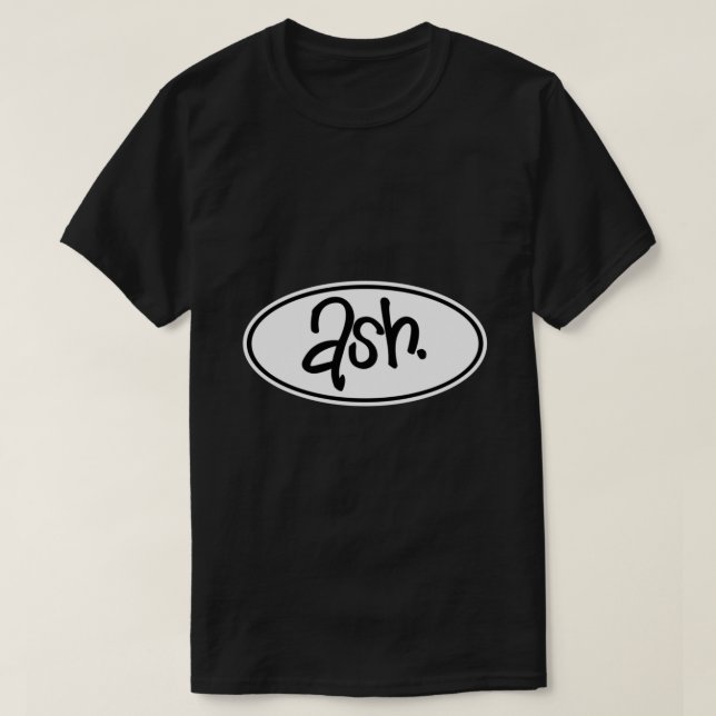 Ash Classic T-Shirt (Design Front)