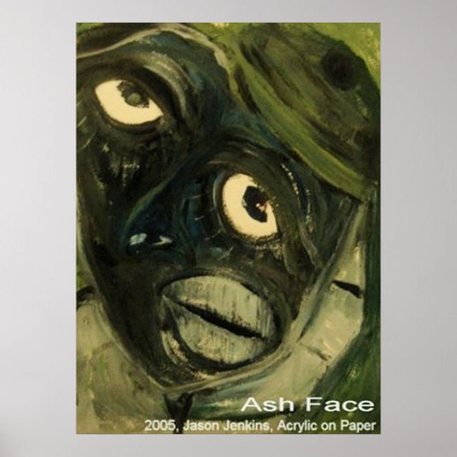 Ash Face Poster (Front)