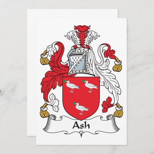 Ash Family Crest (Front/Back)