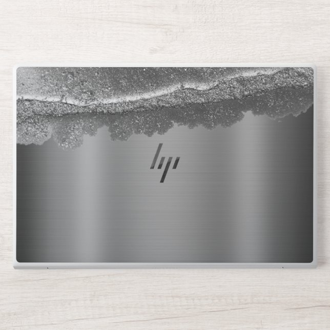 ash glitter marble HP EliteBook 850  HP Laptop Skin (Front)