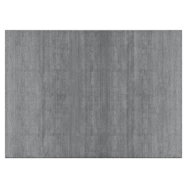 Ash Gray Bamboo Wood Grain Look Cutting Board (Front)