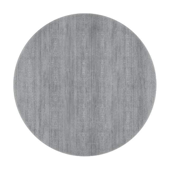 Ash Gray Bamboo Wood Grain Look Cutting Board (Front)