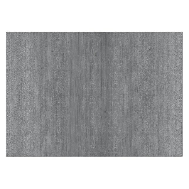 Ash Gray Bamboo Wood Grain Look Cutting Board (Front)
