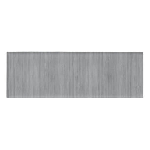Ash Gray Bamboo Wood Grain Look Name Tag