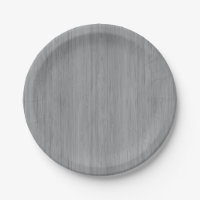 Ash Gray Bamboo Wood Grain Look