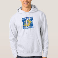 Ash Gray Bulldogs Hoodie