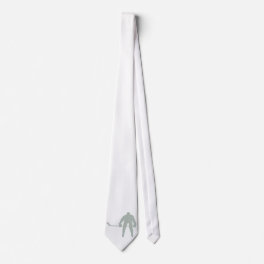 Ash Gray Hockey Neck Tie