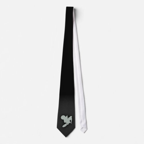 Ash Gray Motocross Neck Tie