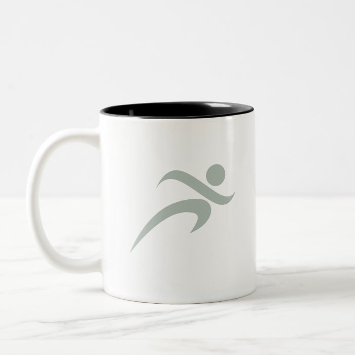 Ash Gray Running Mugs