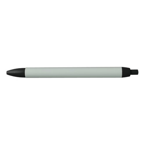 Ash gray solid color black ink pen