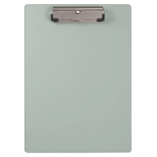 Ash gray (solid color) clipboard