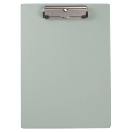 Ash gray solid color clipboard