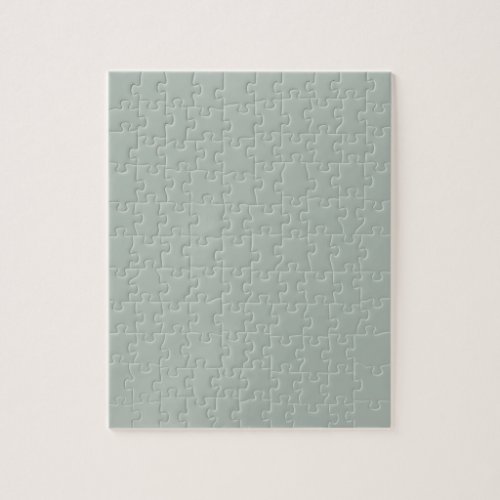 Ash gray solid color jigsaw puzzle