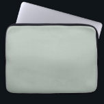Ash gray (solid color) laptop sleeve<br><div class="desc">Ash gray (solid color)</div>