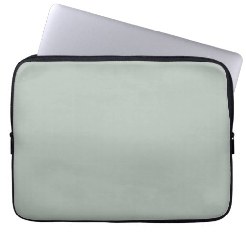 Ash gray solid color laptop sleeve