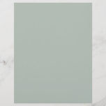 Ash gray (solid color) letterhead<br><div class="desc">Ash gray (solid color)</div>