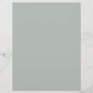 Ash gray (solid color) letterhead